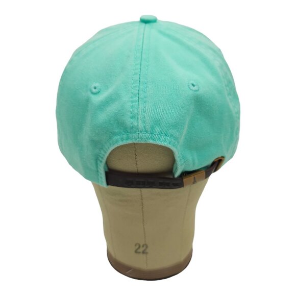 Adams Embroidery Applique Baby Crib Tuck Strap Teal Cap Star Animal Print Hat - Picture 4 of 13